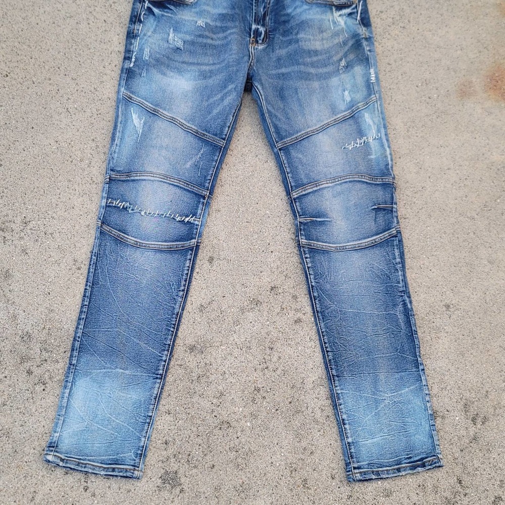 PREME Distressed Denim Jeans